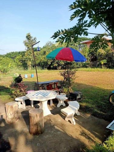 บ้านสวนสบายใจโฮมสเตย์ ใกล้มหาวิทยาลัยแม่ฟ้าหลวง in Tha Sut