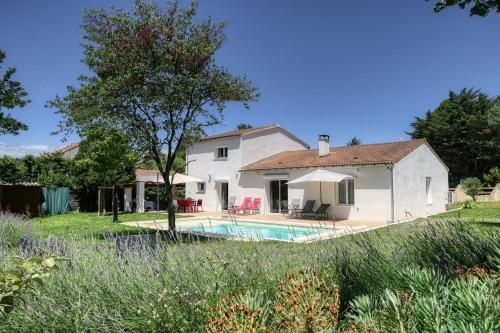 Villa Quatreal Piscine privée, chauffée gîte à louer Montségur-sur-Lauzon
