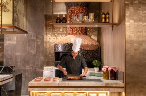 Navi Mumbai Marriott Hotel - 레스토랑
