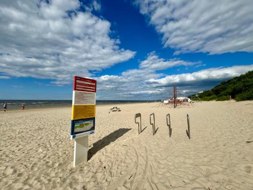 strand, Spacious Family Apartment by the Sea in Jaundubulti