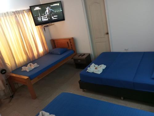 Double Room room in Yellow House Hostel