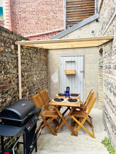 Appartement, terrasse & barbecue, Дьеп (фото 9)