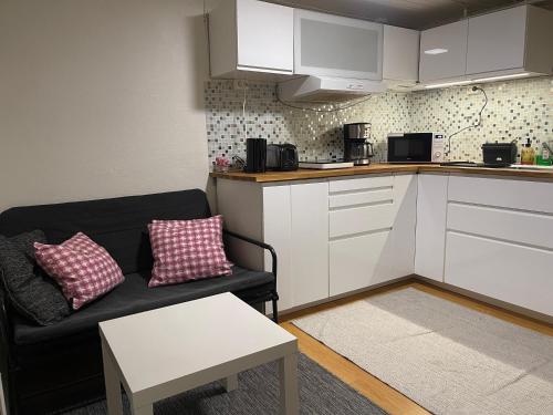 Nice Apartment with1 bedroom Separate living room with a sofa bed and a tiny kitchen a bathroom located in Nordstrand near by the Sea for 3 guests with a garden and grill with sea view just outside the apartment, Oslo (photo 3)