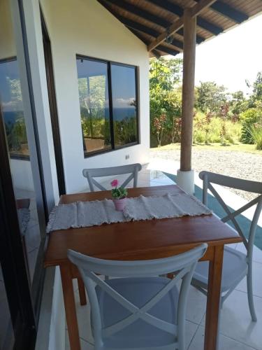 View, Ballena Paraiso Lodge in Uvita