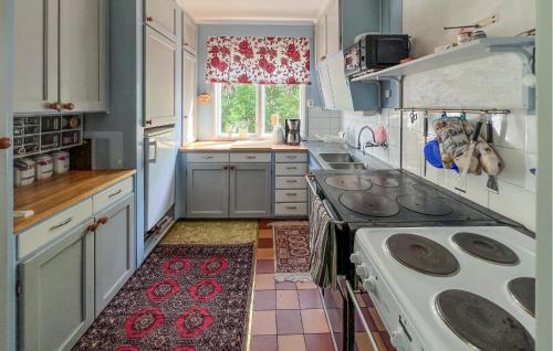 주방, 4 Bedroom Amazing Home In Syssleback in 시스스레백