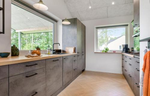 virtuve, 3 Bedroom Pet Friendly Home In Ørsted in Udbyhoj