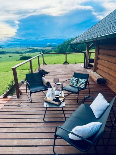 Erkély/terasz, Glamping Salaš (Glamping Salas) in Klatovy