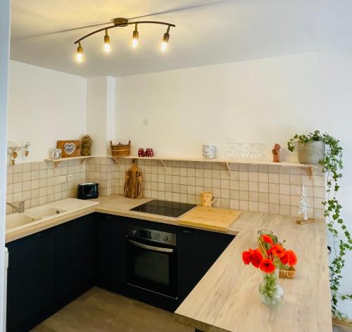 Appartement situe en rez de jardin avec piscine privee en ete in Seez