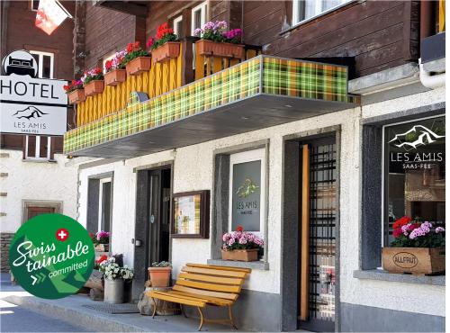 Exterior view of Hotel Les Amis