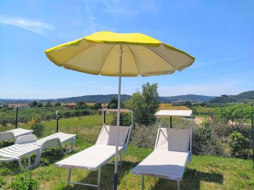 Raggio di Sole Castellina Marittima - Bilocale con piscina in Toscana