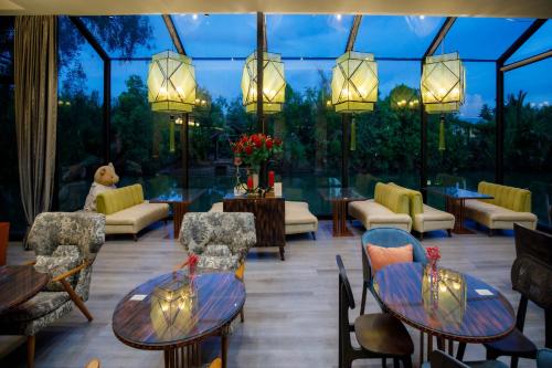 Restaurant, Asita Eco Resort in Samut Songkhram