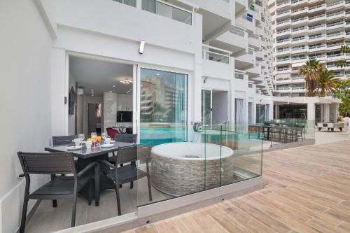 Ponderosa next to the pool apartments with big terraces close to the beach and Siam Park 5