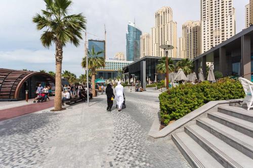 JBR Panoramic 2 BR High Floor Full Apartment, Dubaï (photo 8)