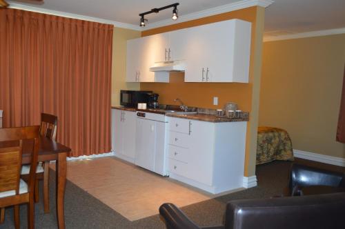 keuken, Hotel Maison Blanche in New Carlisle