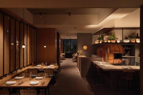 Restaurant, TRUNK(HOTEL) YOYOGI PARK near Meiji-jingumae <Harajuku> Subway Station