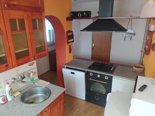 Kitchen, Apartmany v centru in Havlickuv Brod
