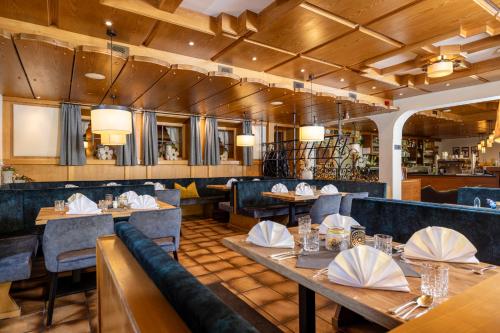 餐廳, 辛特圖塞爾霍夫兒童與冰川酒店 (Kinder- & Gletscherhotel Hintertuxerhof) in 慶特圖斯冰川