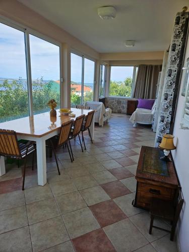 Apartment in Preko with sea view, terrace, air conditioning, Wi-Fi (4574-1), Preko (fotografie 5)