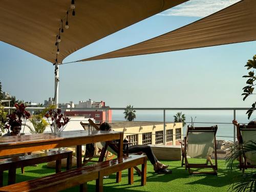 Restaurant, Ancestral Hostel Barranco in Lima