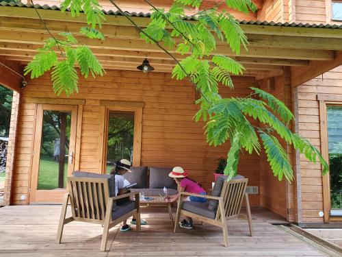Iekārtas, Le chalet Péi Cosy & Nature proche de Périgueux (Le chalet Pei Cosy & Nature proche de Perigueux) in Marsaneix