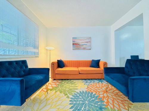 New! Top Location King Bed Free Parking in Miami, USA