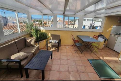 Hostel world -la girelle-Condo Rooftop Veranda Terrace, Marseille (fotografie 7)