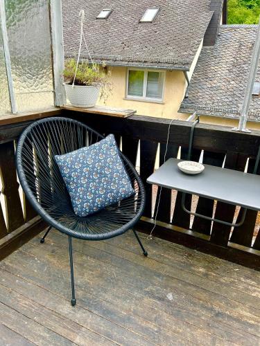 陽台/露台, Forest Charm and Gems in 伊達爾-奧伯施泰因