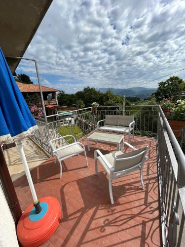 Erkély/terasz, L Arcolaio in San Maurizio D'Opaglio