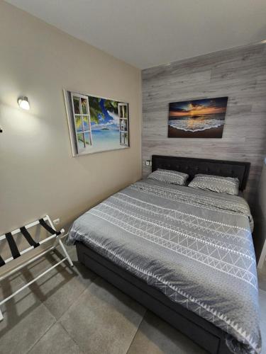 Studio tout equipe et chaleureux en rez de chaussee, parfait pour explorer Montpellier near Complexe sportif Yves-du-Manoir