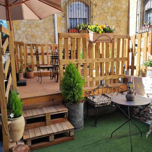 Alcoba con patio del siglo XIX in Pina De Montalgrao