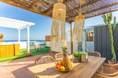 Terrace with panoramic views on Sea & Africa, Tarifa
