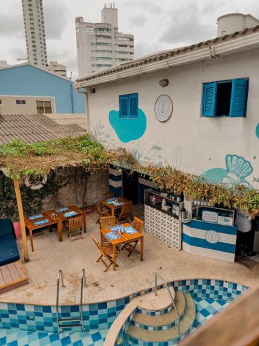 Bếp, Casa del Puerto Hostel & Suites in Cartagena
