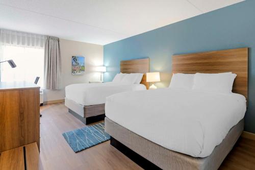 2 queen beds