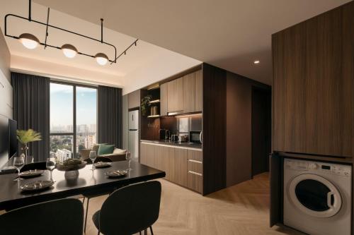 Kitchen, Quincy House Singapore by Far East Hospitality in Queenstown