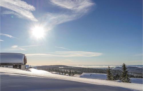 景觀, Cozy Home In Sjusjøen With Sauna in 斯幽斯耶恩