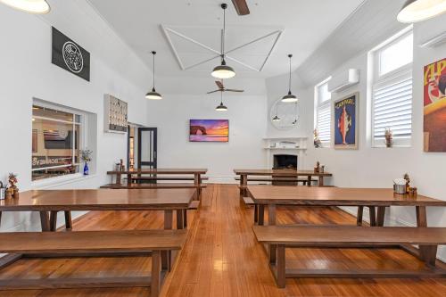 餐廳, Caledonian Hotel Echuca in 伊丘卡