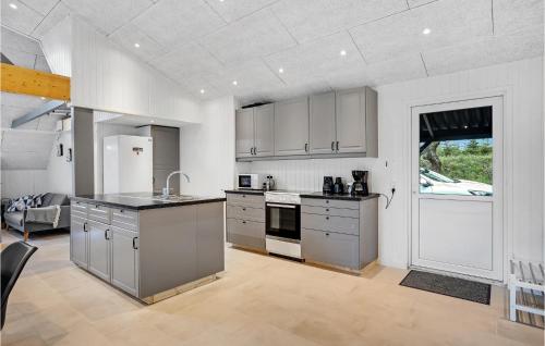 Kitchen, Nice Home In Hadsund With Sauna in Hadsund