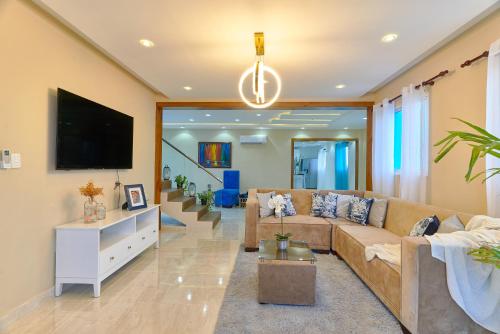 Penthouse with beautiful beach view in Guayacanes