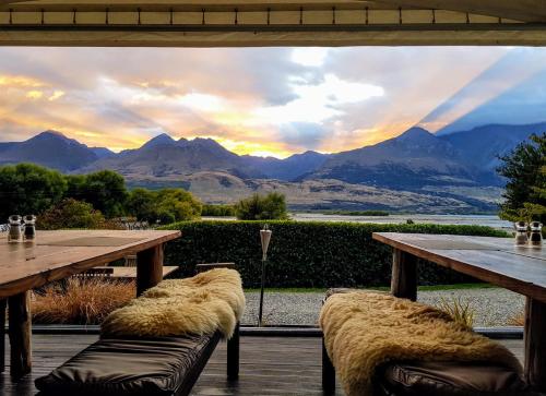 Étterem, Kinloch Wilderness Retreat in Kinloch (Southland)