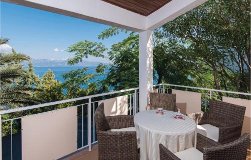 Rõdu/terrass, Pet Friendly Apartment In Trpanj in Trpanj