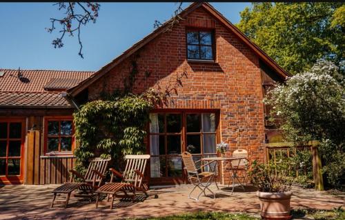 Erkély/terasz, Ferienhof Trapp in Dahlenburg