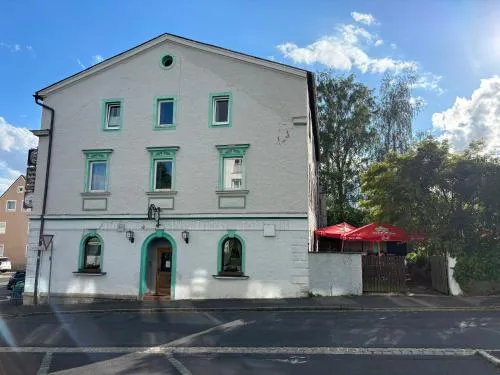 Goldener Loewe in Wunsiedel, Deutschland