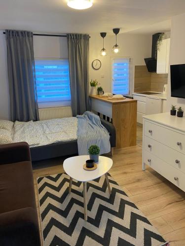 1 double bed, 1 sofa bed
