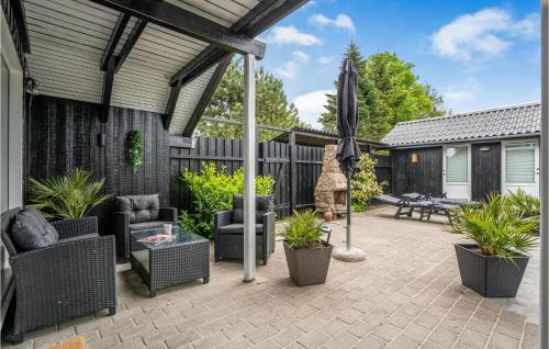 花园, Holiday Home Regnfangvej Xii in 韦格勒瑟