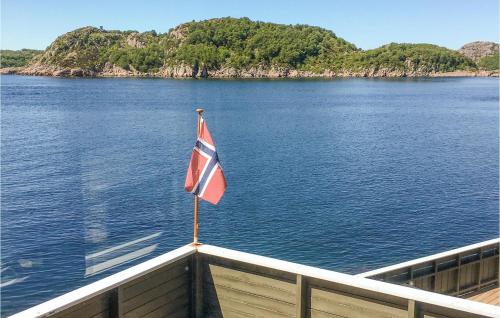 Kilátás, Stunning Home In Farsund With Wifi in Farsund