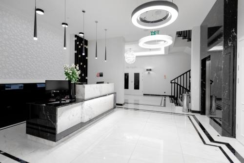 Empfangshalle, Grand Park Hotel in Stettin