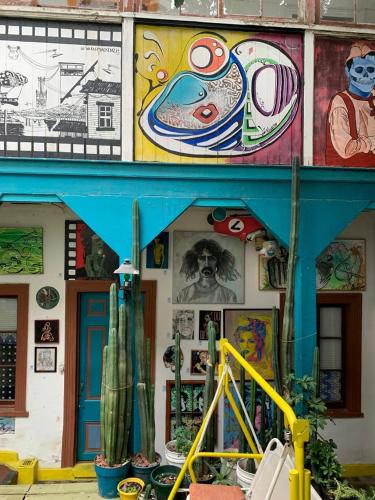 Vista exterior, Art Hostel Casa Chaman in Valparaíso