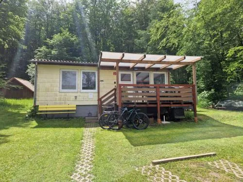 Ferienhaus am Badesee Schönsee Bungalow 12 in Urnshausen, Deutschland