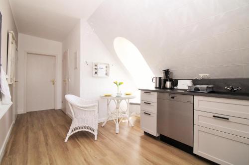 廚房, Ostseeresidenz Appartements Wischuer Fewo 37 in 賓多夫