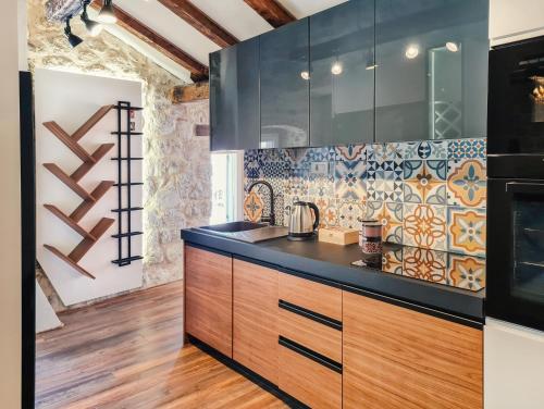 Step to Kotor bay Perast in Perast